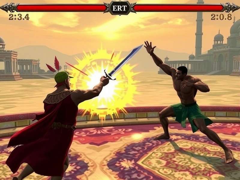 Udaipur Lake Palace Odyssey Combat Scene